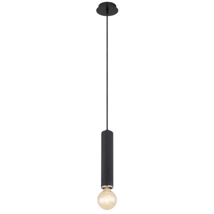 Globo - Candelabro suspenso 1xE27/60W/230V madeira preta