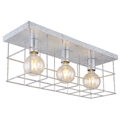 Globo 15530Z-3D - Iluminação de teto MERRIL 3xE27/60W/230V