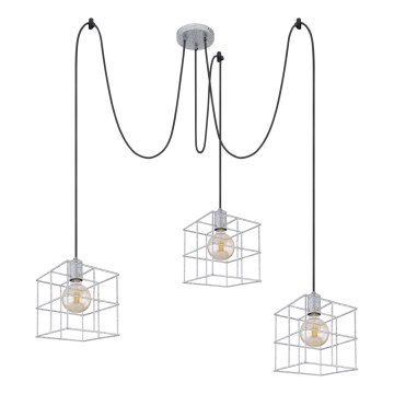 Globo 15530Z-3H1 - Candeeiro suspenso MERRIL 3xE27/60W/230V