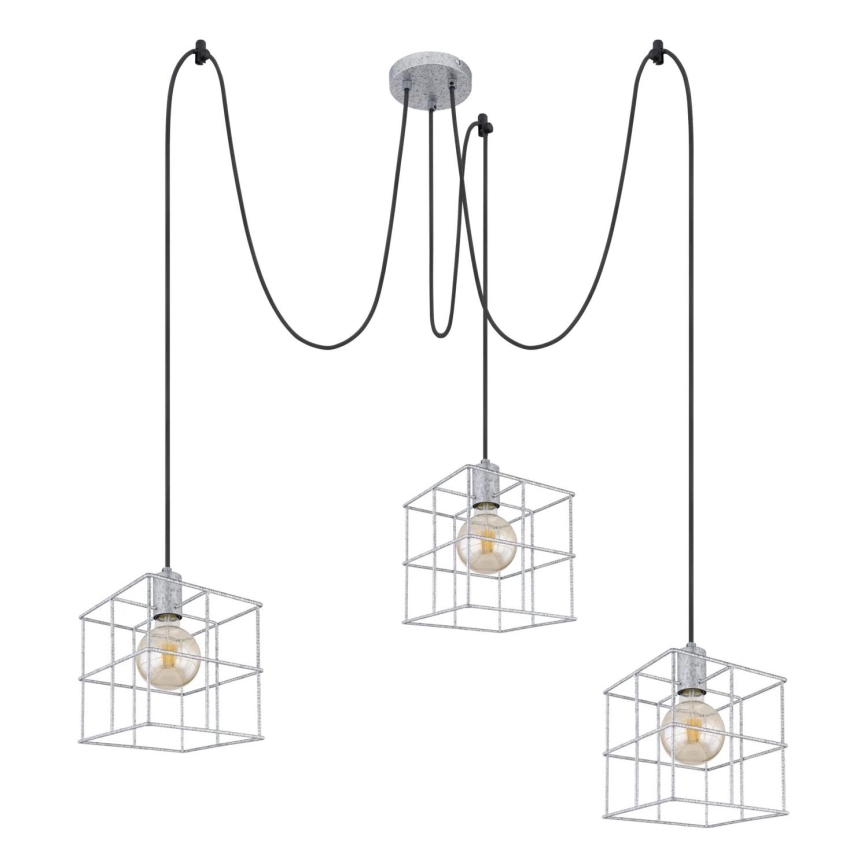 Globo 15530Z-3H1 - Candeeiro suspenso MERRIL 3xE27/60W/230V