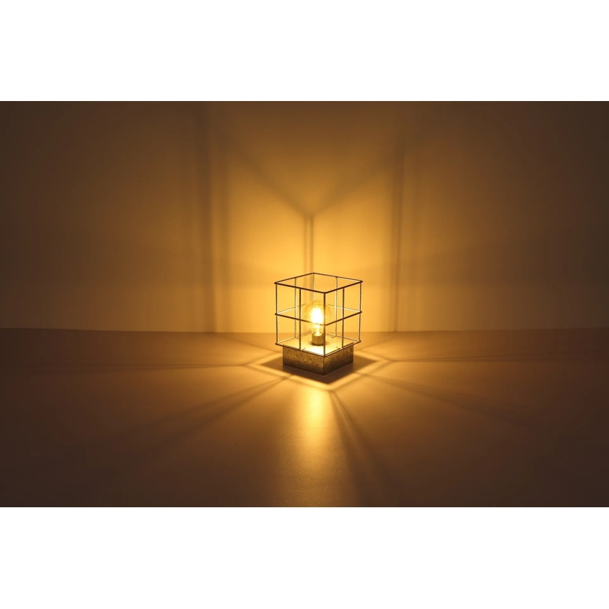 Globo 15530ZT - Candeeiro de mesa MERRIL 1xE27/60W/230V