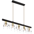 Globo 15532-5HB - Lustre suspenso por cabo KIRA 5xE14/40W/230V preto