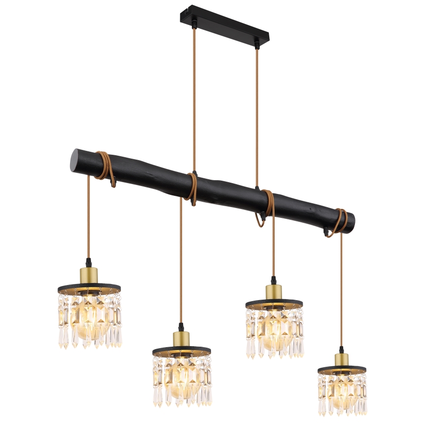 Globo 15533H - Candeeiro suspenso COMMA 1xE27/40W/230V