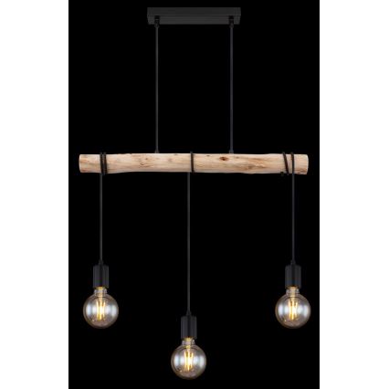 Globo - Candelabro suspenso 3xE27/60W/230V