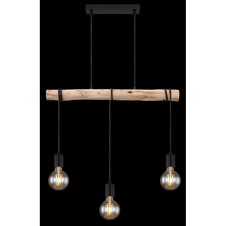 Globo - Candelabro suspenso 3xE27/60W/230V