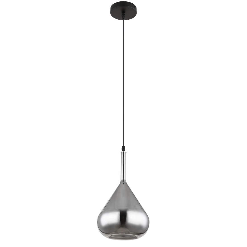 Globo - Candeeiro suspenso 1xE27/60W/230V diâmetro 20 cm preto