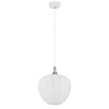 Globo - Candeeiro suspenso 1xE27/60W/230V diâmetro 29 cm branco