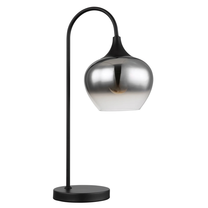 Globo - Candeeiro de mesa 1xE27/40W/230V preto
