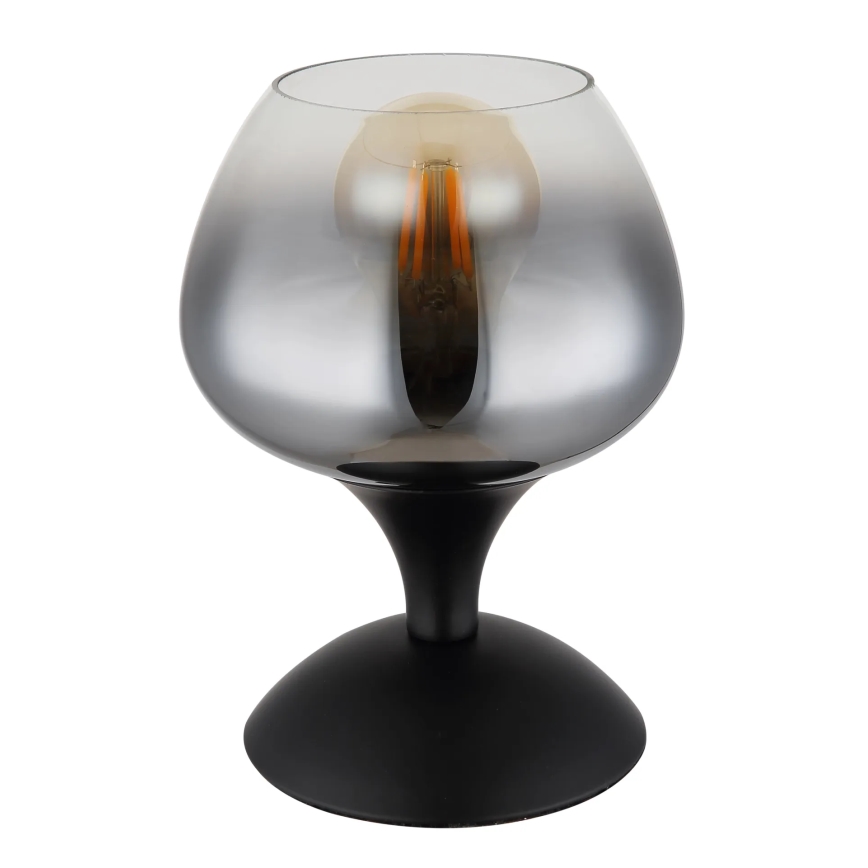 Globo - Candeeiro de mesa 1xE27/40W/230V preto