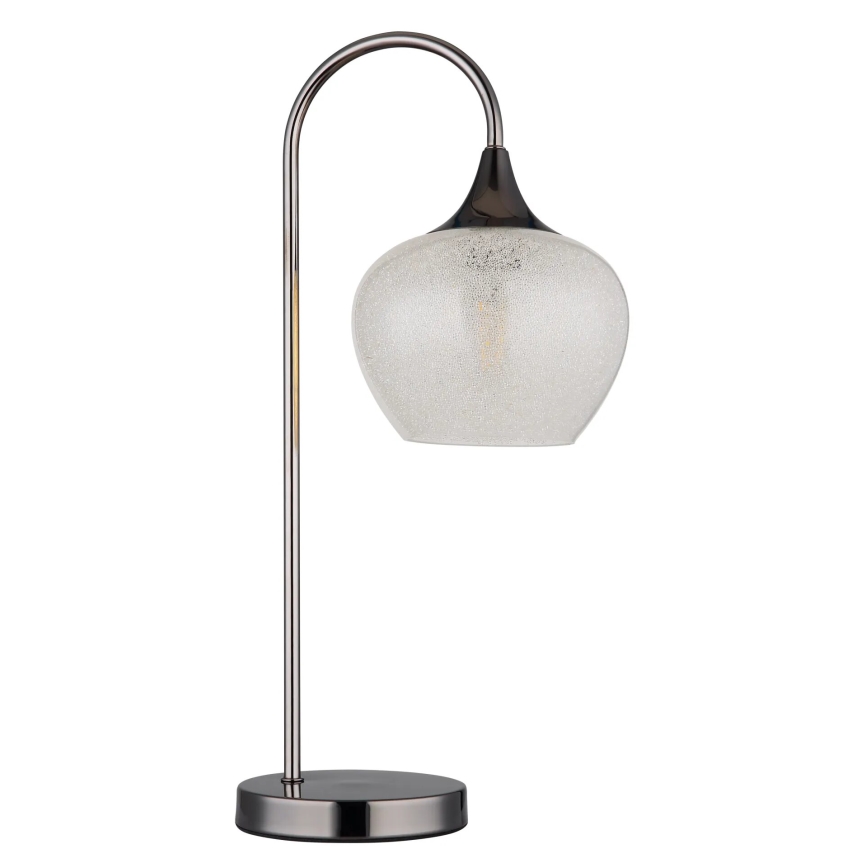Globo - Candeeiro de mesa 1xE27/40W/230V branco/antracite