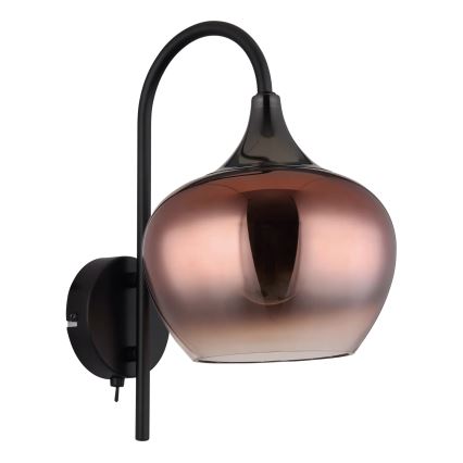 Globo - Candeeiro de parede 1xE27/40W/230V cobre