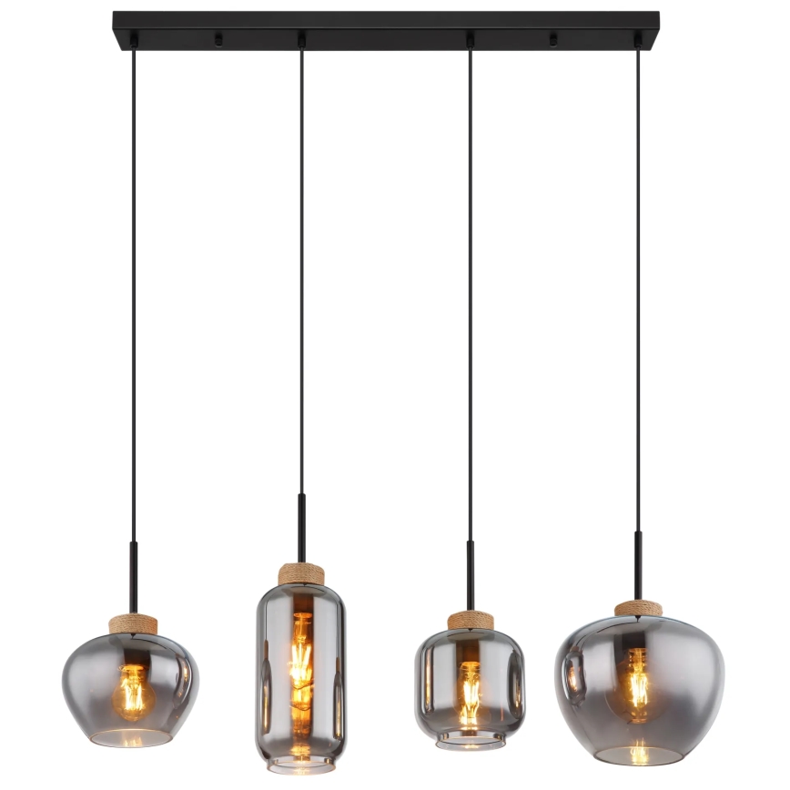 Globo - Candeeiro suspenso 4xE27/40W/230V