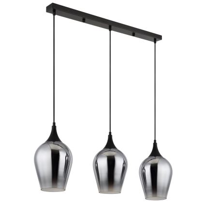 Globo - Candeeiro suspenso 3xE27/60W/230V