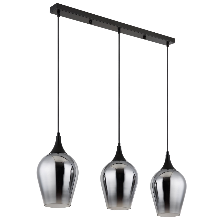 Globo - Candeeiro suspenso 3xE27/60W/230V