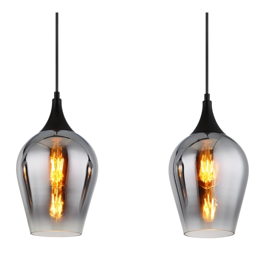 Globo - Candeeiro suspenso 3xE27/60W/230V