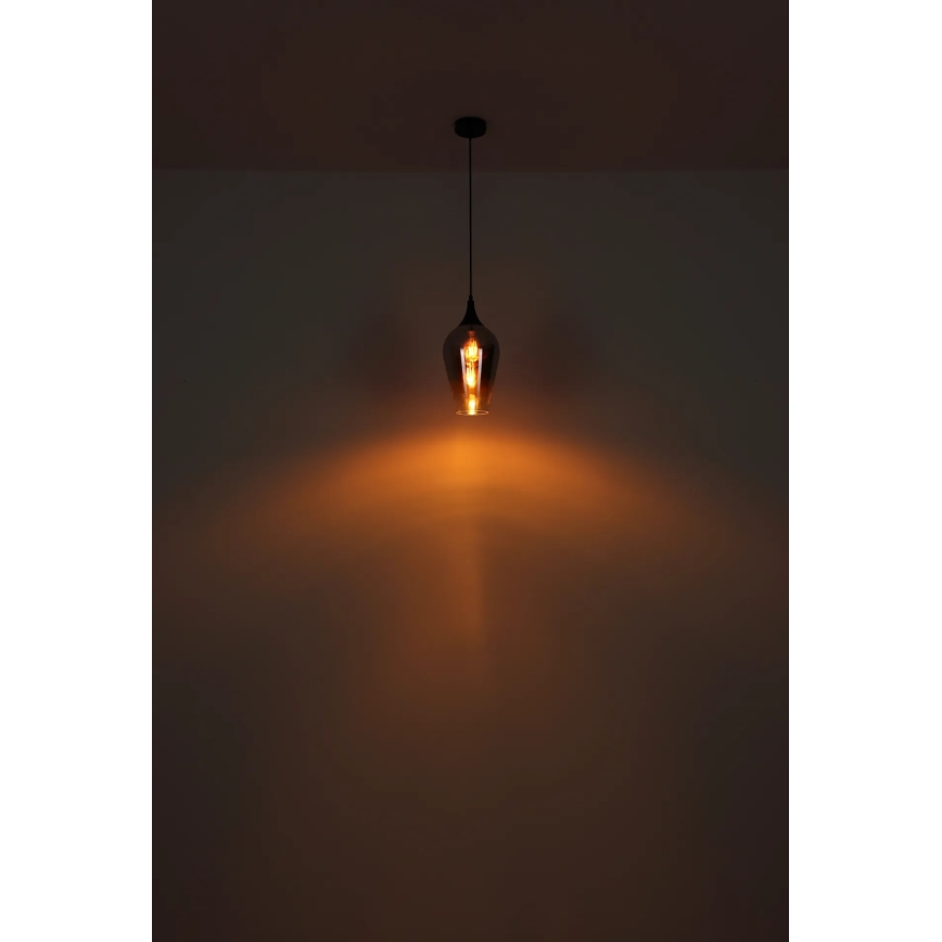 Globo - Candeeiro suspenso 1xE27/60W/230V diâmetro 18 cm cobre