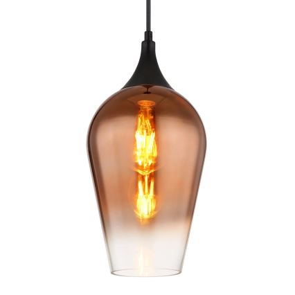 Globo - Candeeiro suspenso 1xE27/60W/230V diâmetro 18 cm cobre