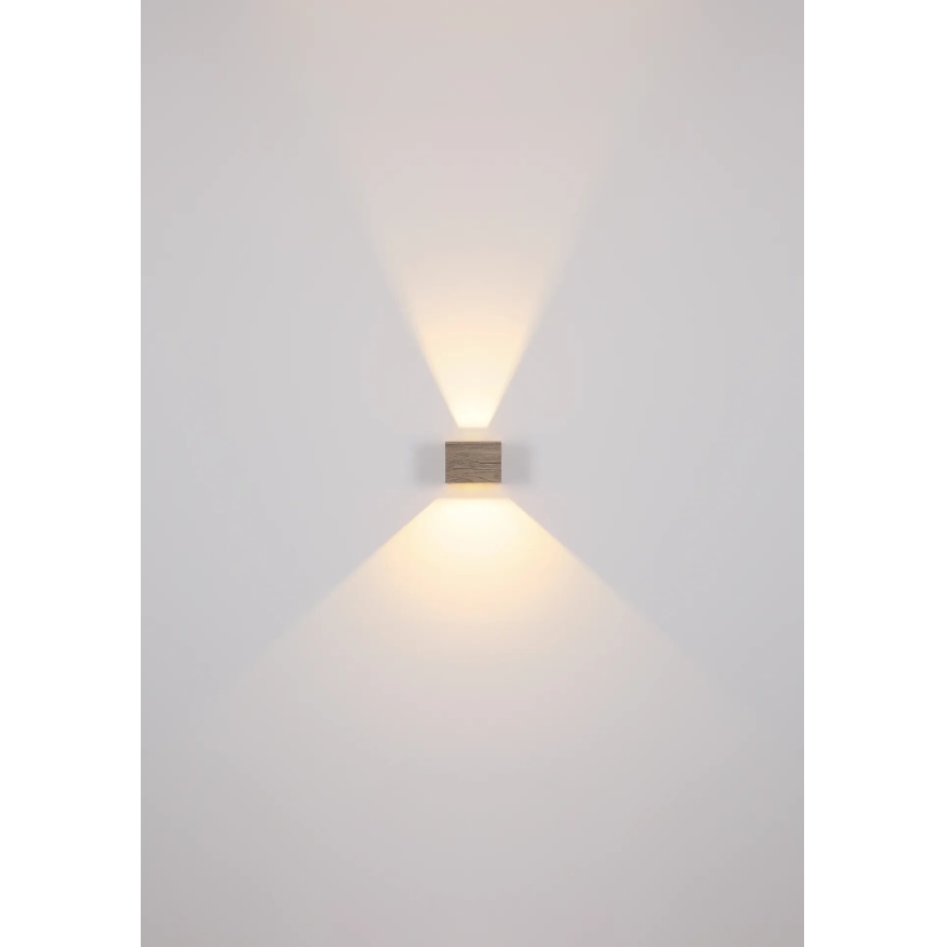 Globo - Iluminação de parede LED LED/8W/230V castanho