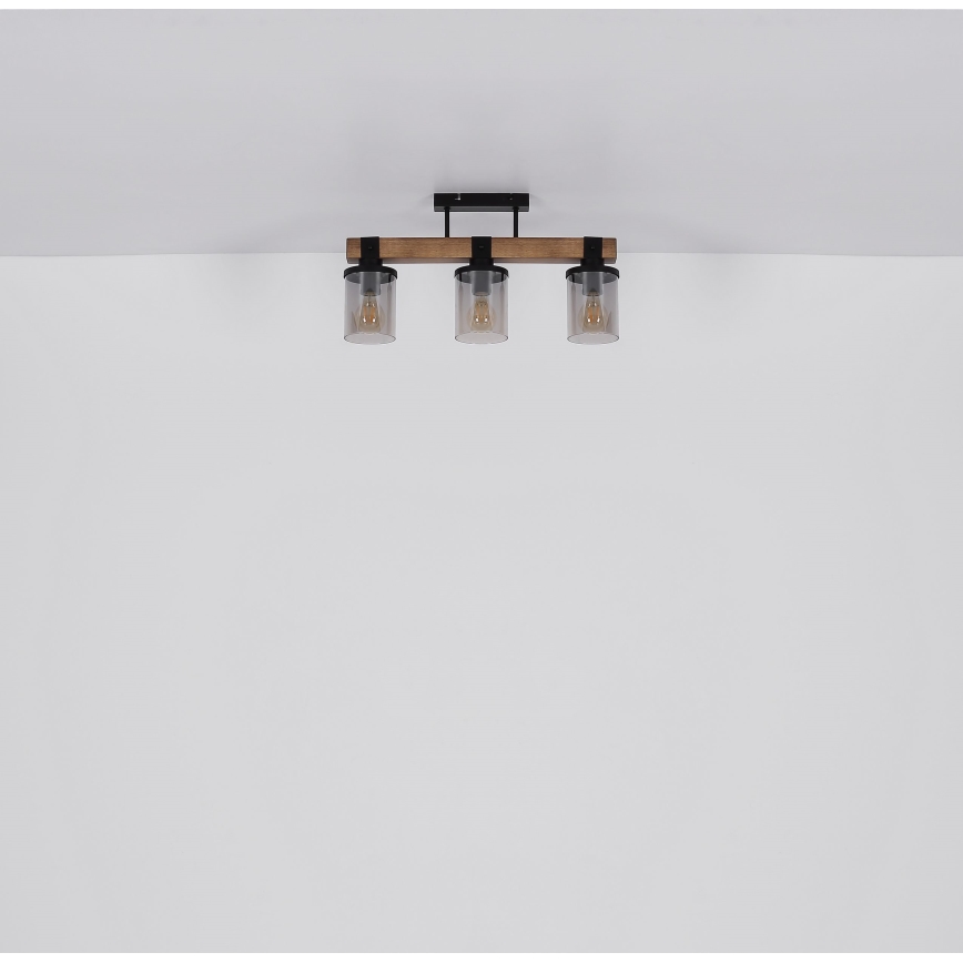 Globo - Candelabro integrado 3xE27/60W/230V carvalho