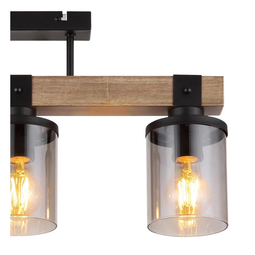 Globo - Candelabro integrado 3xE27/60W/230V carvalho