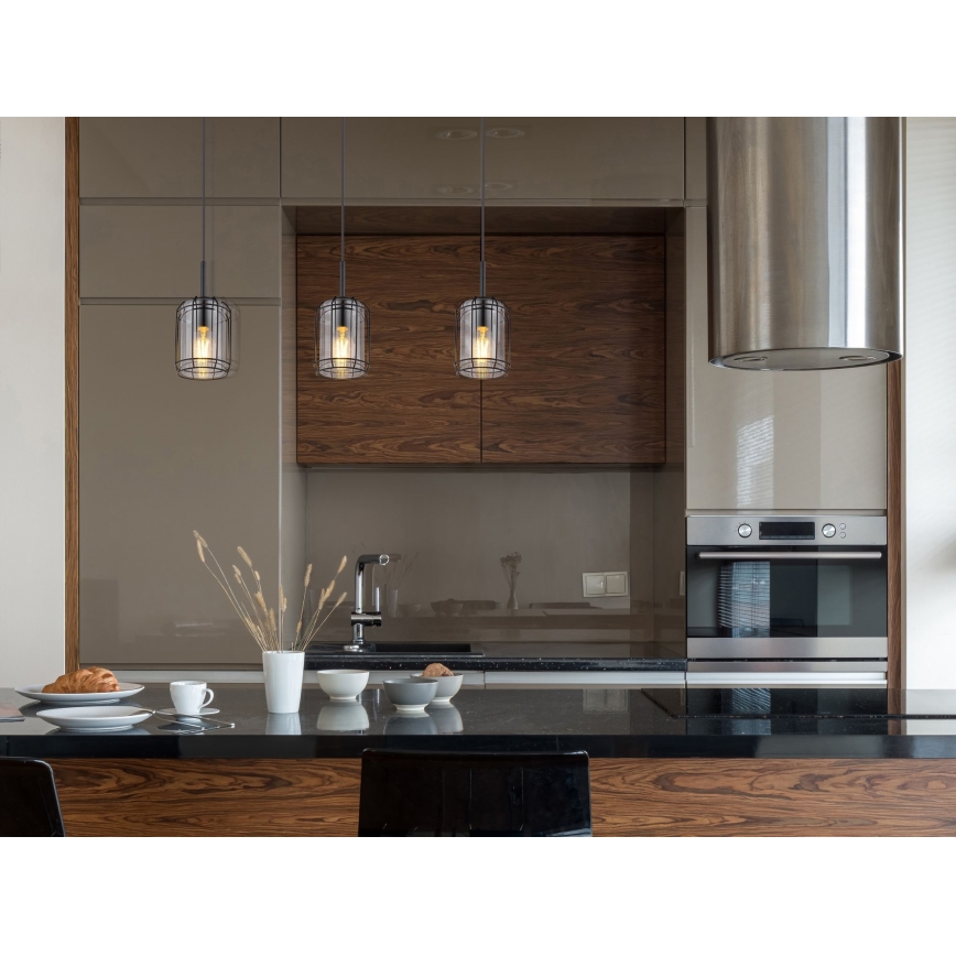 Globo - Candelabro suspenso 3xE27/60W/230V