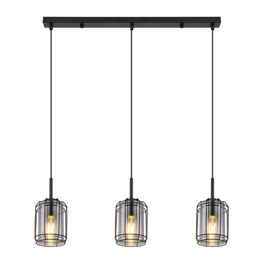 Globo - Candelabro suspenso 3xE27/60W/230V