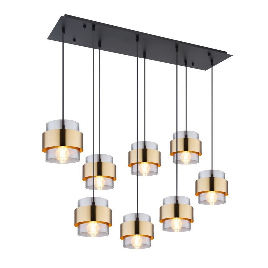 Globo - Candeeiro suspenso 8xE27/60W/230V