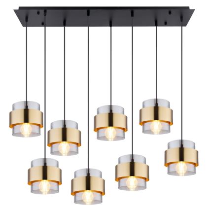 Globo - Candeeiro suspenso 8xE27/60W/230V