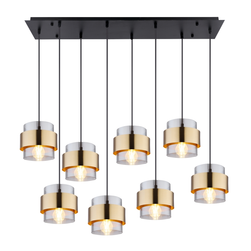 Globo - Candeeiro suspenso 8xE27/60W/230V