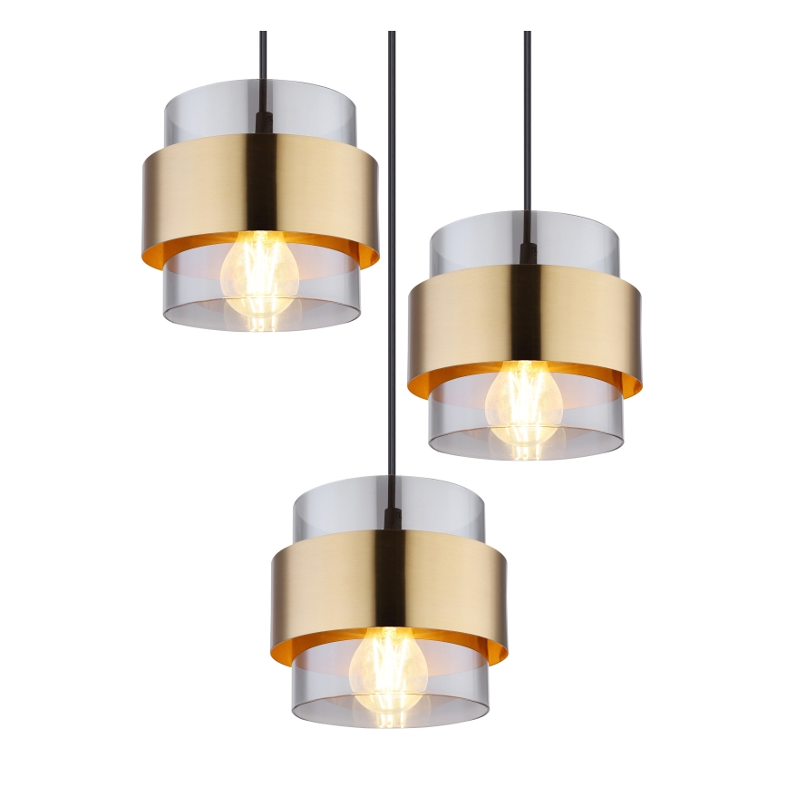 Globo - Candeeiro suspenso 8xE27/60W/230V