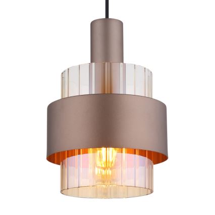 Globo - Candeeiro suspenso 1xE27/60W/230V diâmetro 18,5 cm