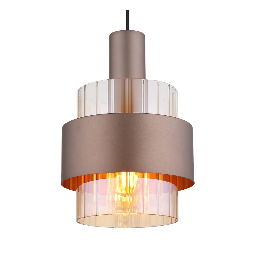 Globo - Candeeiro suspenso 1xE27/60W/230V diâmetro 18,5 cm