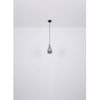 Globo - Candelabro suspenso 1xE27/40W/230V latão