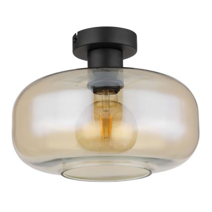 Globo - Candeeiro integrado 1xE27/40W/230V diâmetro 28 cm transparente