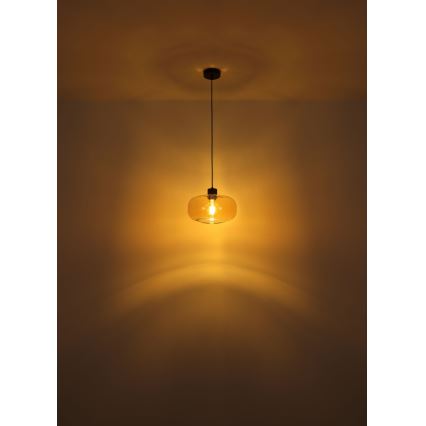 Globo - Candeeiro suspenso 1xE27/40W/230V diâmetro 28 cm transparente
