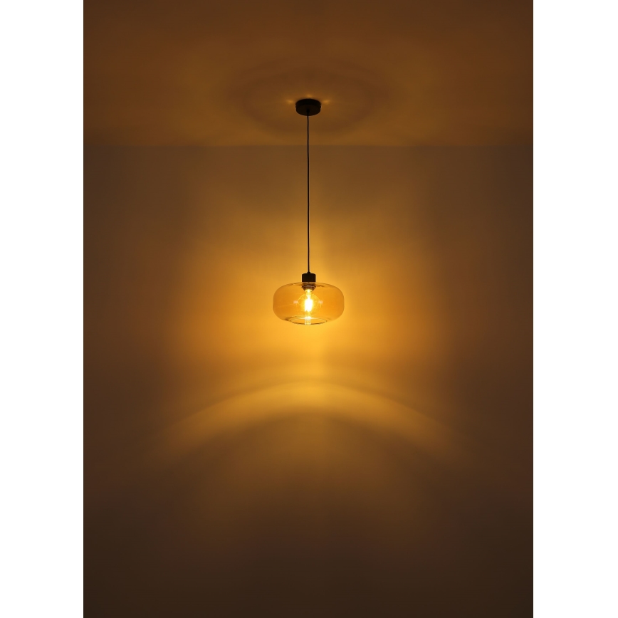 Globo - Candeeiro suspenso 1xE27/40W/230V diâmetro 28 cm transparente