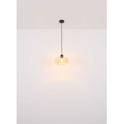 Globo - Candeeiro suspenso 1xE27/40W/230V diâmetro 28 cm transparente