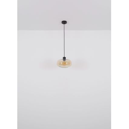 Globo - Candeeiro suspenso 1xE27/40W/230V diâmetro 28 cm transparente
