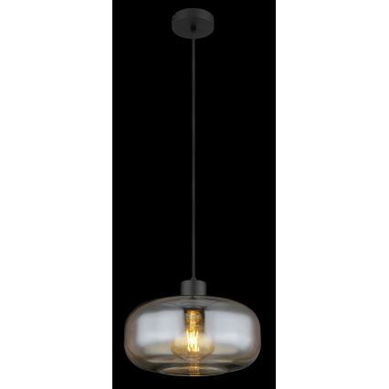Globo - Candeeiro suspenso 1xE27/40W/230V diâmetro 28 cm transparente