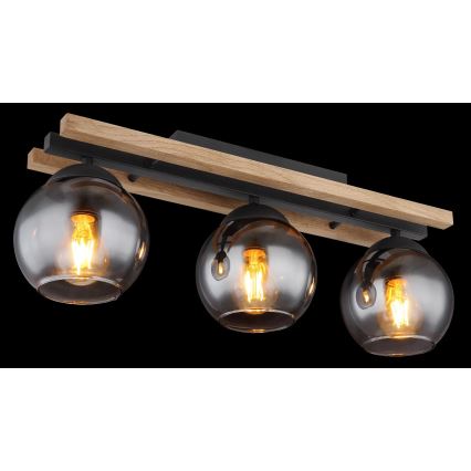 Globo - Candeeiro integrado 3xE27/25W/230V