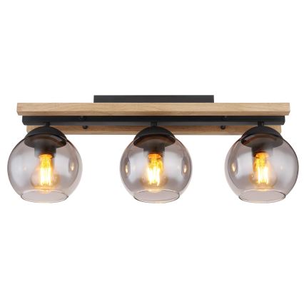 Globo - Candeeiro integrado 3xE27/25W/230V