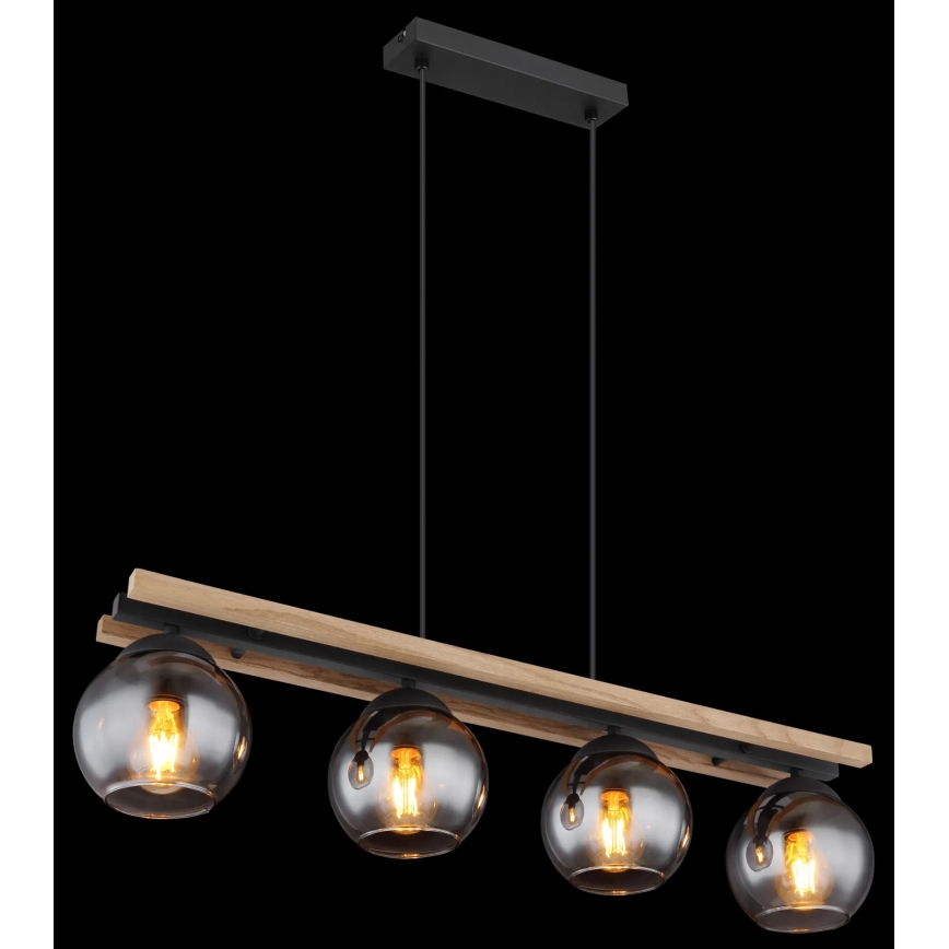 Globo - Candeeiro suspenso 4xE27/25W/230V
