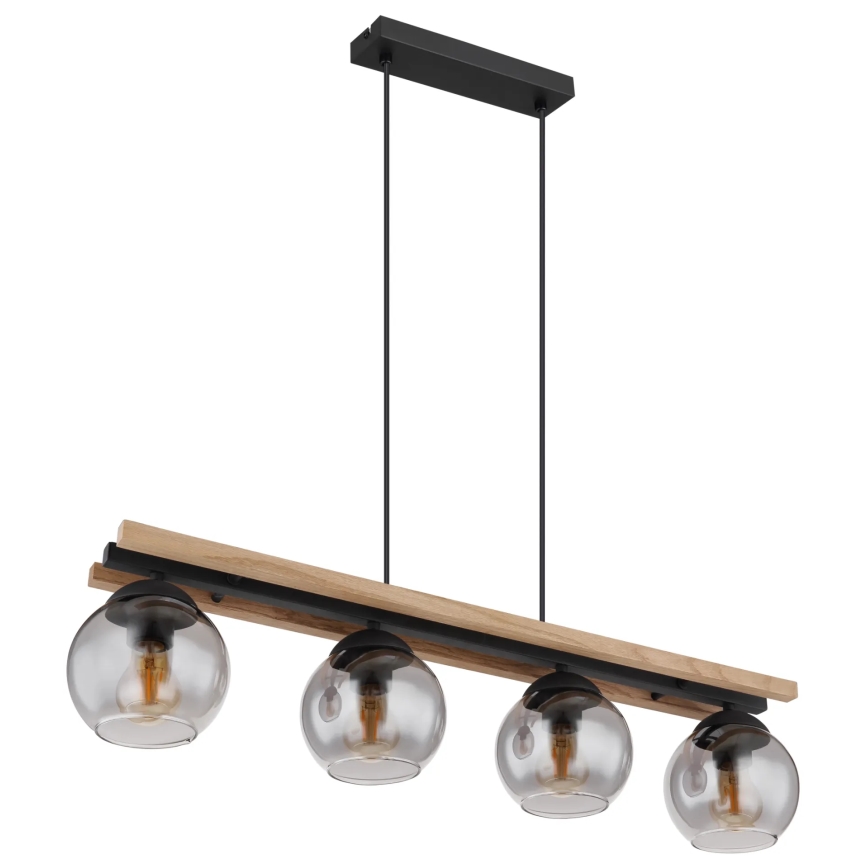 Globo - Candeeiro suspenso 4xE27/25W/230V