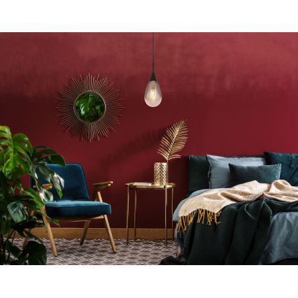 Globo - Candelabro suspenso 1xE14/9W/230V