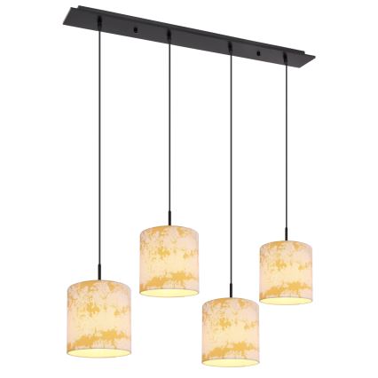 Globo 15580-4H - Candeeiro suspenso ENGELBERT 4xE27/40W/230V