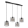Globo 15640-4H - Candeeiro pendente com cabo TILLY 4xE27/60W/230V preto