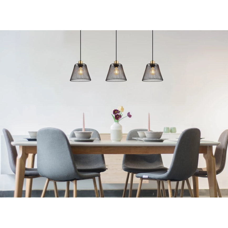 Globo - Candeeiro suspenso 3xE27/40W/230V