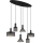 Globo 15648-6H - Lustre suspenso JEDD 6xE27/60W/230V, preto