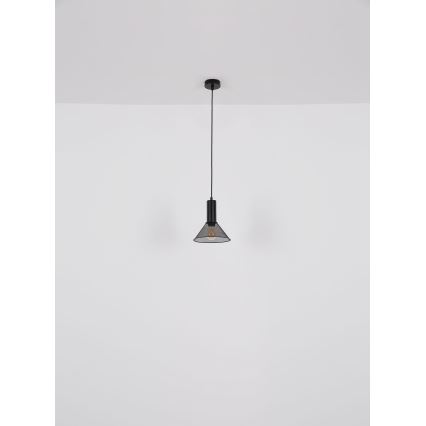 Globo - Candelabro suspenso 1xE27/60W/230V preto