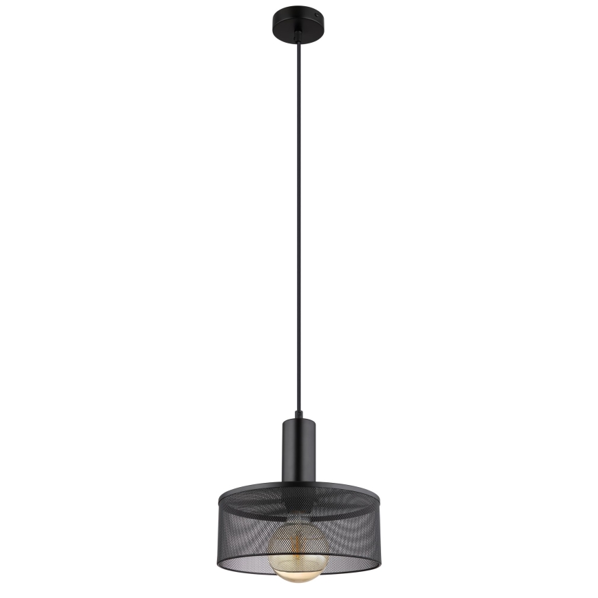 Globo - Candelabro suspenso 1xE27/60W/230V preto